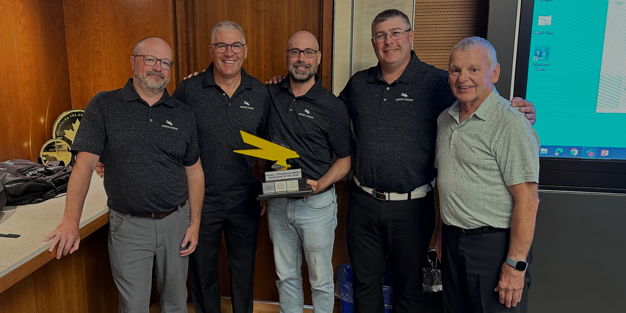 Celebrating Innovation: Goldex Complex Wins 2023 Michel Létourneau Award